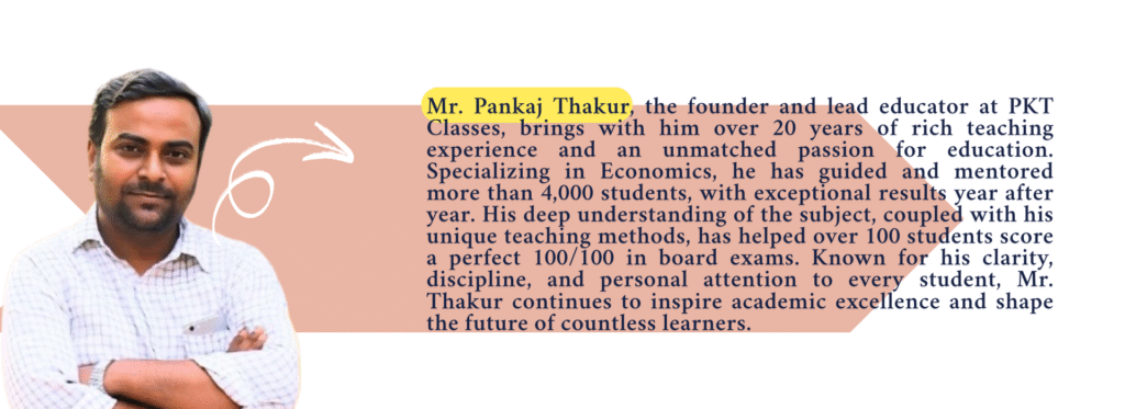 Economics classes Noida